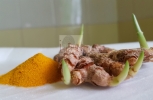 Healing Herb Turmeric or Saffron.