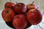 Bowl of Red Ripe Apples