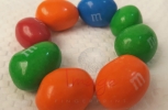 M & Ms In A Circle