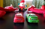 Santa and the Sports Cars